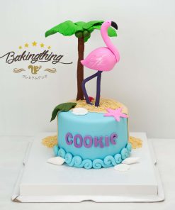 เค้ก 3 มิติ Flamingo