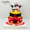 เค้ก 3 มิติ Mickey and Minnie mouse