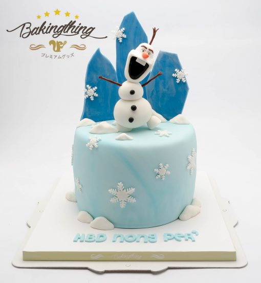 เค้ก 3 มิติ Olaf Frozen