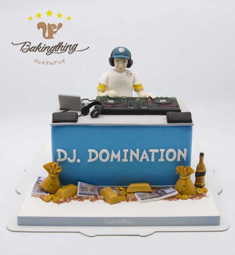 เค้ก 3 มิติ DJ. Domination