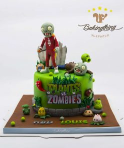 เค้ก 3 มิติ Plants VS Zombies