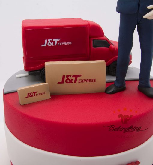 เค้ก 3 มิติ J&T Express