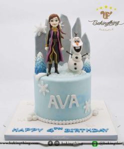 เค้ก 3 มิติ Anna Frozen