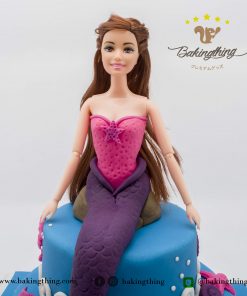 เค้ก 3 มิติ Mermaid