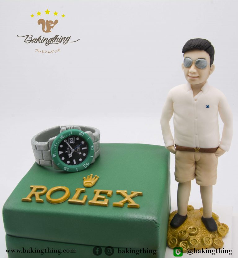 เค้ก 3 มิติ Rolex