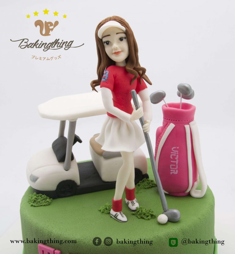 เค้กการ์ตูน Golf