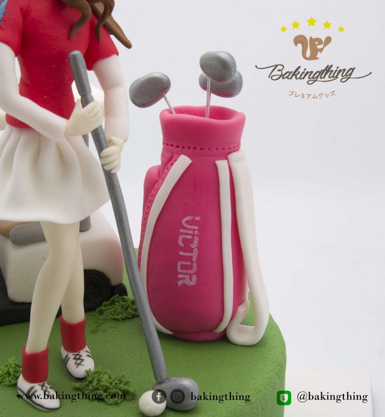 เค้กการ์ตูน Golf