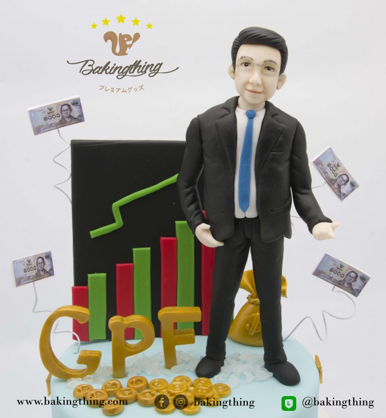 เค้ก 3 มิติ Stock exchange