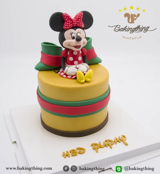 เค้ก 3 มิติ Minnie mouse