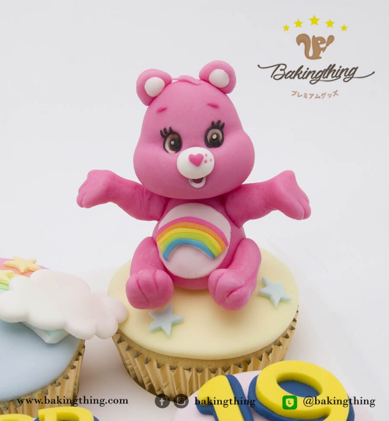 คัพเค้ก 3 มิติ Carebear