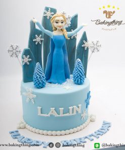 เค้ก 3 มิติ Elsa Frozen