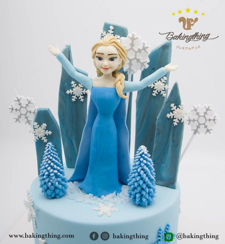 เค้ก 3 มิติ Elsa Frozen