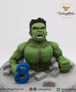 เค้ก 3 มิติ The Hulk