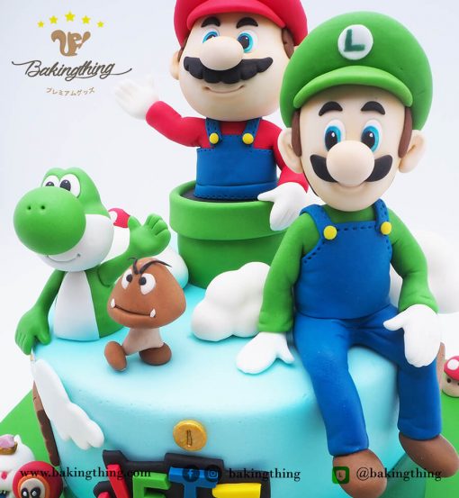 เค้ก 3 มิติ Mario