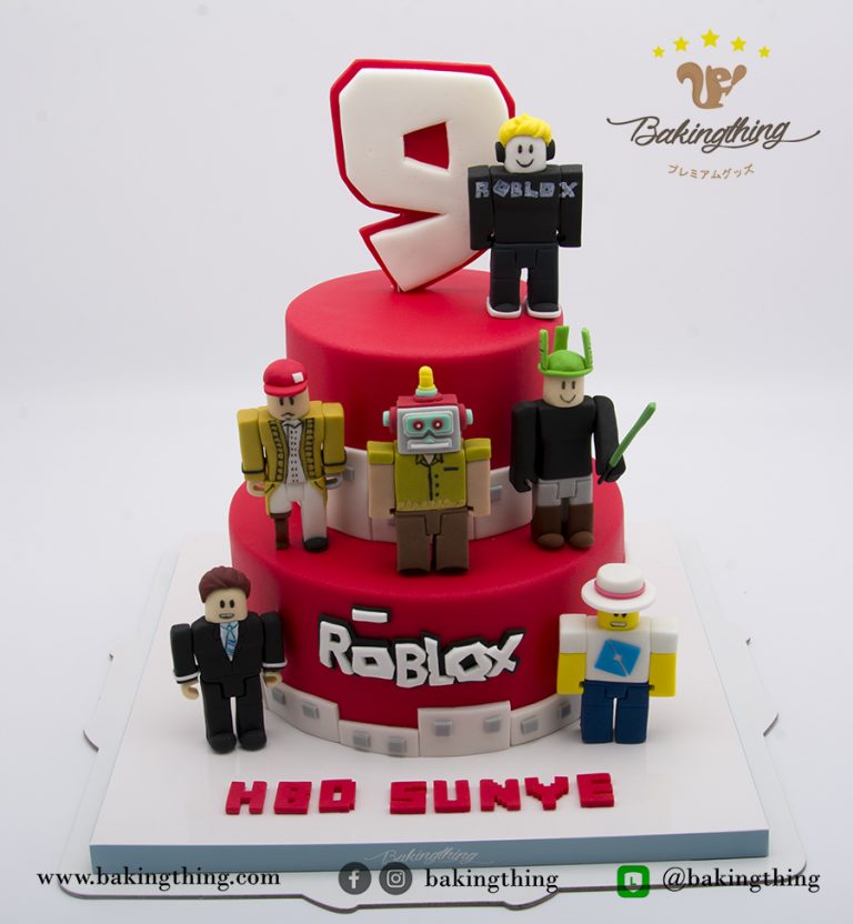 เค้ก 3 มิติ Roblox / Lego