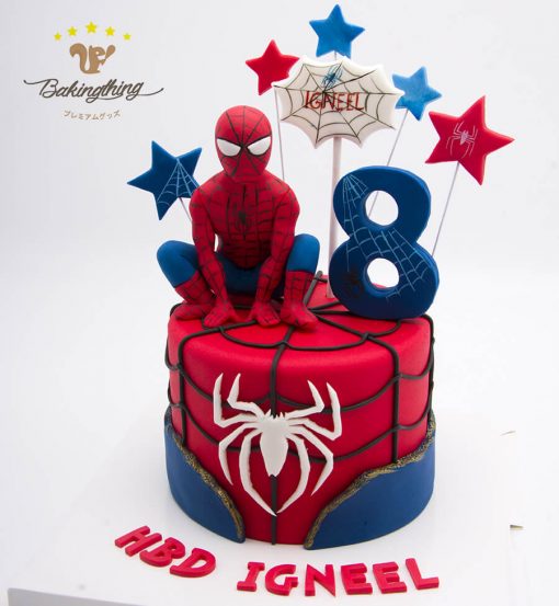 เค้ก 3 มิติ Spiderman