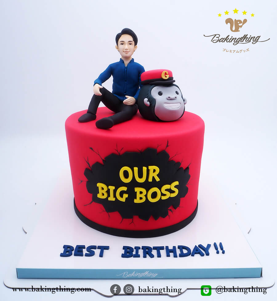 baby boss cake design | 5kg two tier cake design | boss baby cake | two  tier birthday cake design - YouTube