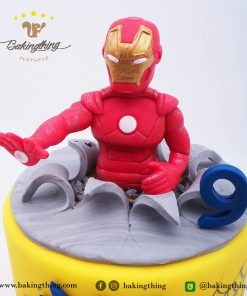 เค้ก 3 มิติ Ironman