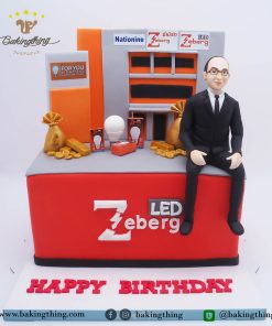 เค้ก 3 มิติ บริษัท Zeberg LED