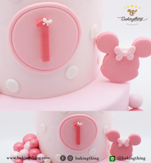 เค้ก 3 มิติ Minnie mouse