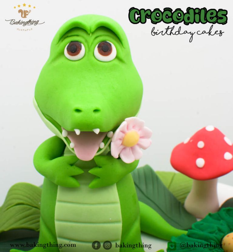 เค้ก 3 มิติ Crocodiles