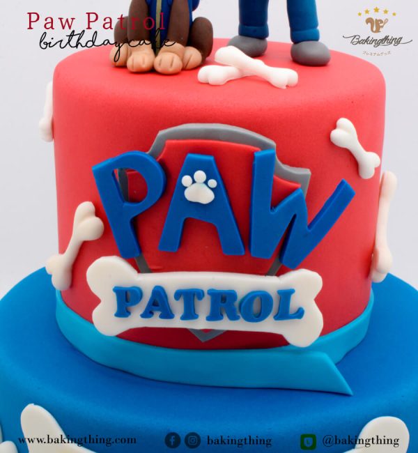 เค้ก 3 มิติ Paw Patrol