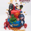 เค้ก 3 มิติ Superhero