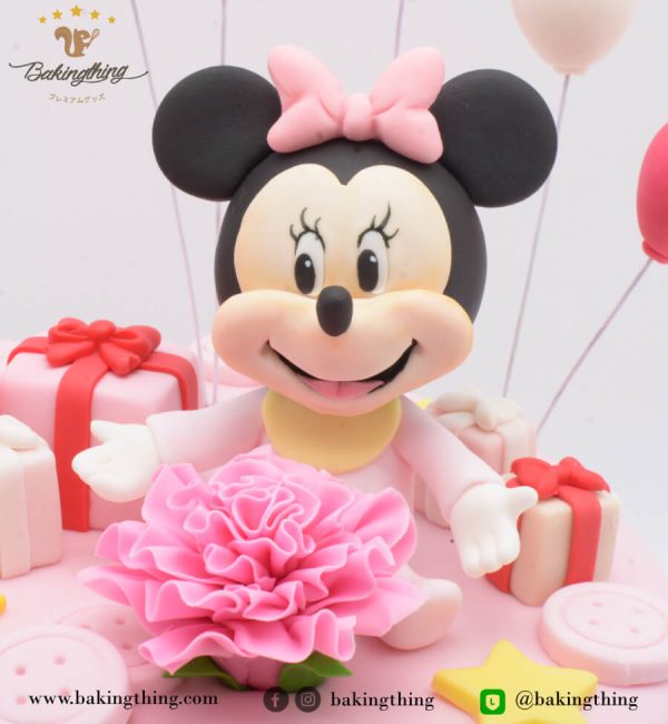 เค้ก 3 มิติ Minnie mouse