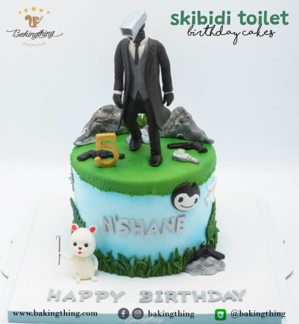 เค้ก 3 มิติ Skibidi toilet