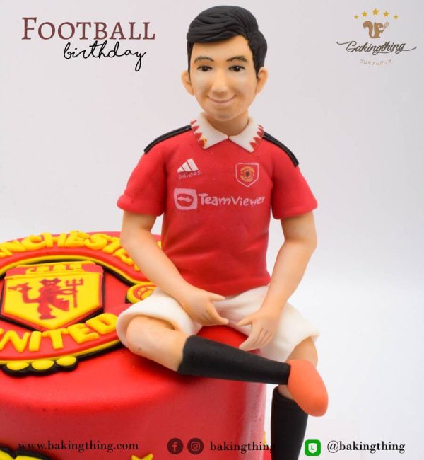 เค้ก 3 มิติ Man u