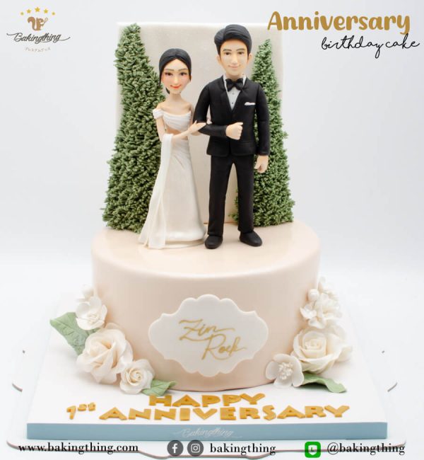 เค้ก 3 มิติ Anniversary