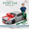 เค้ก 3 มิติ Sport car