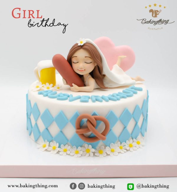 เค้ก 3 มิติ Girl
