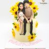 เค้ก 3 มิติ ทานตะวัน